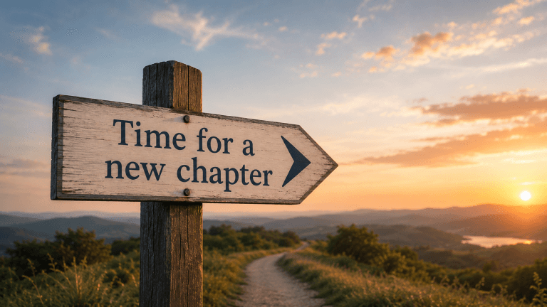 Time For a New Chapter